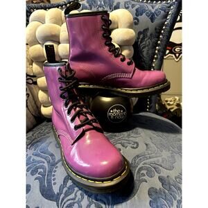 Dr Martens Bright Purple 1460 Boots Size 7/EU 38